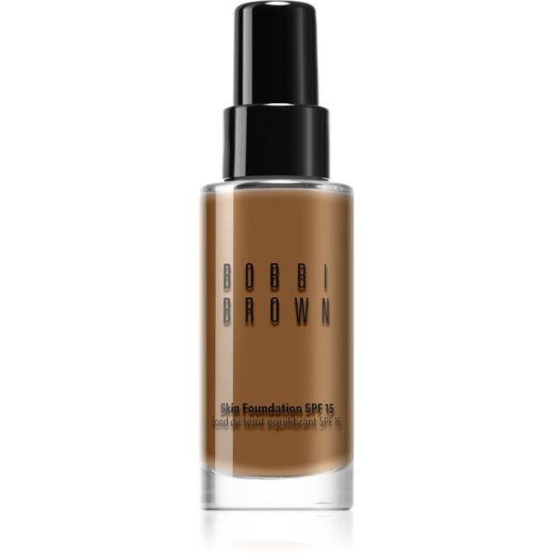 Bobbi Brown Skin Foundation SPF 15 хидратиращ фон дьо тен SPF 15 цвят Cool Almond (C-086 / 7.25) 30 мл.