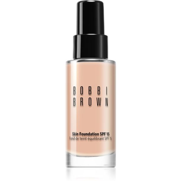 Skin Foundation SPF 15 Skin Foundation SPF 15 Bobbi Brown Skin Foundation SPF 15 хидратиращ фон дьо тен SPF 15 цвят Ivory (C-024 / 0.75) 30 мл.