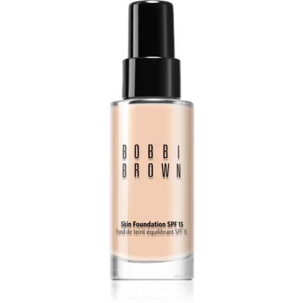 Bobbi Brown Skin Foundation SPF 15 хидратиращ фон дьо тен SPF 15 цвят Warm Porcelain (W-016) 30 мл. на ниска цена