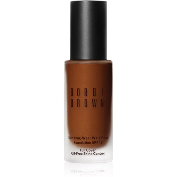 Bobbi Brown Skin Long-Wear Weightless Foundation дълготраен фон дьо тен SPF 15 цвят Almond (C-084) 30 мл.