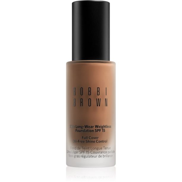 Bobbi Brown Skin Long-Wear Weightless Foundation дълготраен фон дьо тен SPF 15 цвят Golden Almond W-088 30 мл. на ниска цена