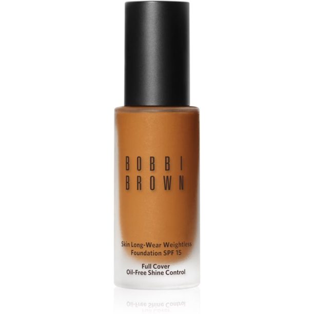 Bobbi Brown Skin Long-Wear Weightless Foundation дълготраен фон дьо тен SPF 15 цвят Golden (W-074) 30 мл.