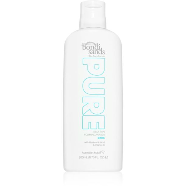 Bondi Sands Pure Self Tan Foaming Water Dark автобронзант-мус с хидратиращ ефект 200 мл.