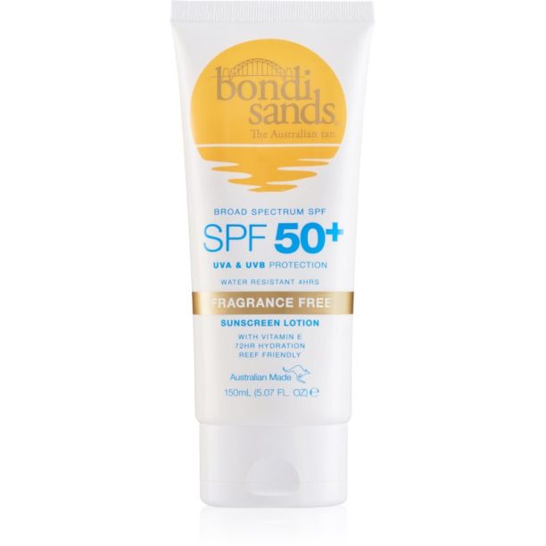 Bondi Sands SPF 50+ Fragrance Free слънцезащитен крем за тяло SPF 50+ без парфюм 150 мл. на ниска цена