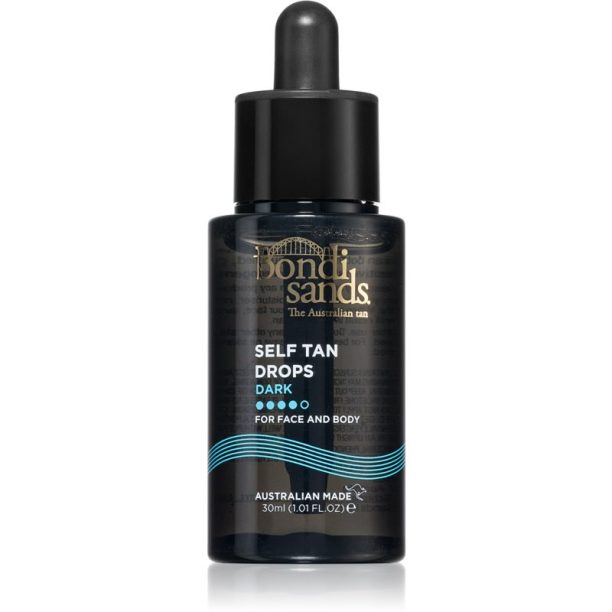 Bondi Sands Self Tan Drops автобронзантни капки за лице и тяло Dark 30 мл. на ниска цена