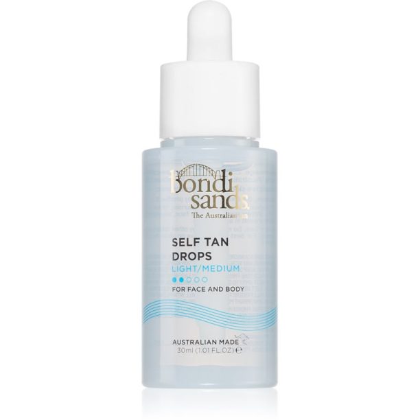 Bondi Sands Self Tan Drops автобронзантни капки за лице и тяло Light/Medium 30 мл. на ниска цена