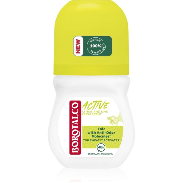 Borotalco Active Citrus & Lime рол-он 48 часа 50 мл.