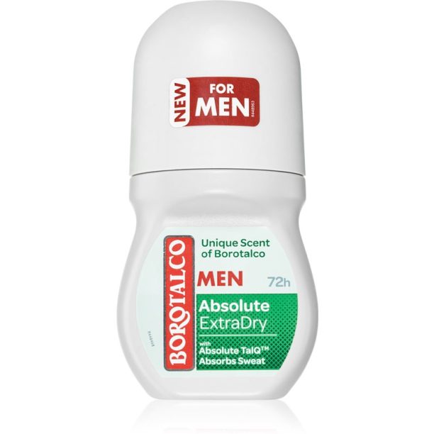 Borotalco MEN Dry дезодорант roll-on 72 ч. Аромати Unique Scent of Borotalco 50 мл.