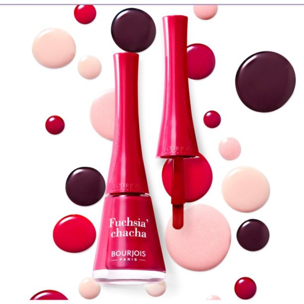 Bourjois 1 Seconde бързозасъхващ лак за нокти цвят 008 Chérie Cherry 9 мл. купи на топ цена