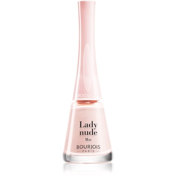 Bourjois 1 Seconde бързозасъхващ лак за нокти цвят 035 Lady Nude (Matte) 9 мл. на ниска цена