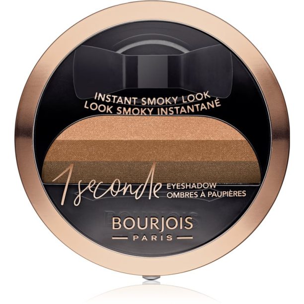 Bourjois 1 Seconde сенки за очи за моментален опушен ефект цвят 02 Brun-ette a Dorée 3 гр.