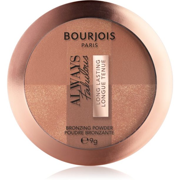 Bourjois Always Fabulous бронзираща пудра за здрав външен вид цвят 002 Dark Medium 9 гр. на ниска цена