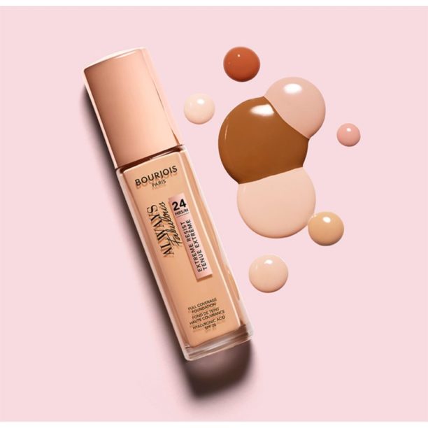 Bourjois Always Fabulous дълготраен фон дьо тен SPF 20 цвят 120 Ivoire Clair 30 мл. купи на топ цена