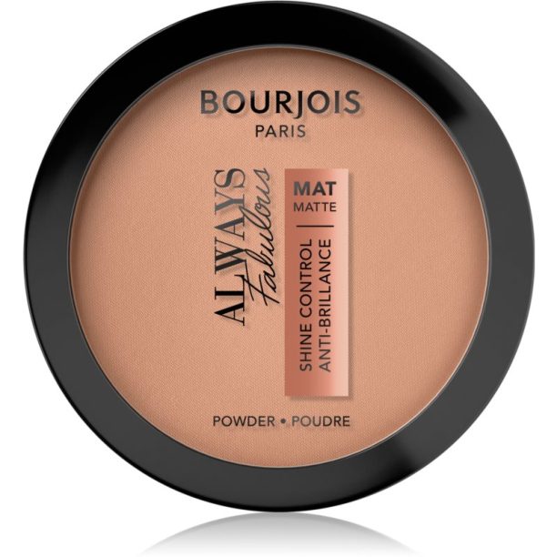 Bourjois Always Fabulous матираща пудра цвят Rose Vanilla 10 гр.