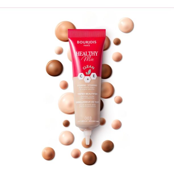 лек фон дьо тен с хидратиращ ефект Bourjois