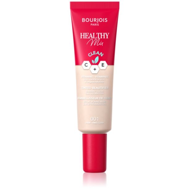 Bourjois Healthy Mix лек фон дьо тен с хидратиращ ефект цвят 001 Fair 30 мл. на ниска цена