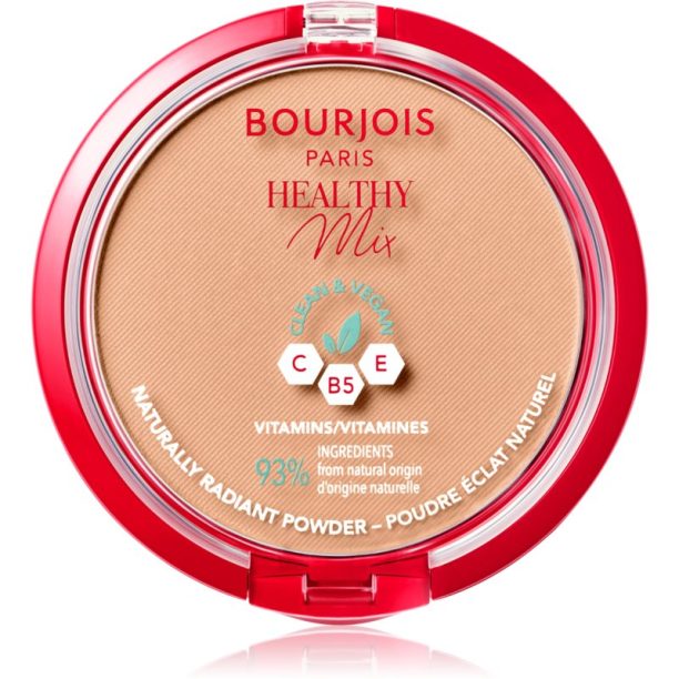 Bourjois Healthy Mix матираща пудра за сияен вид на кожата цвят 05 Sand 10 гр. на ниска цена