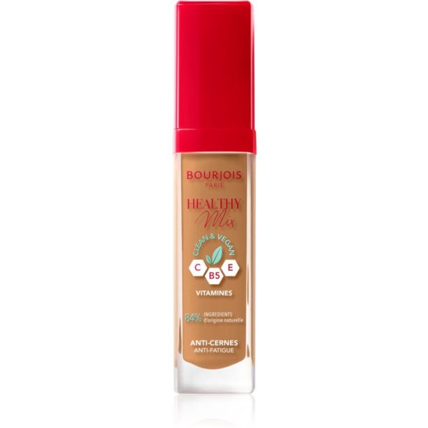 Bourjois Healthy Mix овлажняващ коректор против тъмни кръгове цвят 58 Caramel 6 мл. на ниска цена