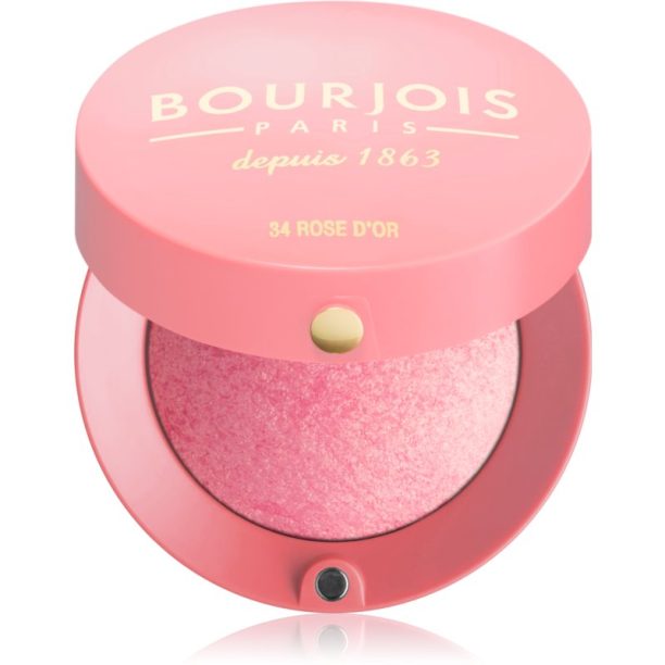 Bourjois Little Round Pot Blush руж цвят 34 Rose D´Or 2