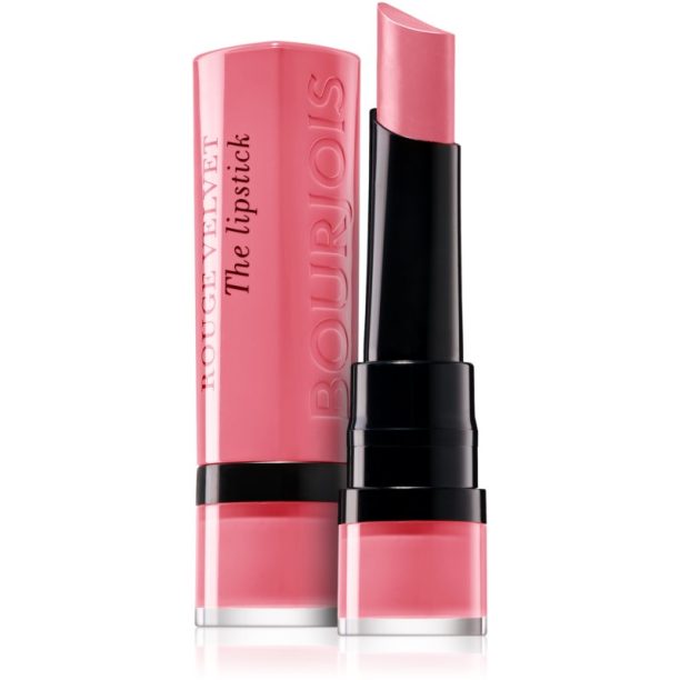 Bourjois Rouge Velvet The Lipstick матиращо червило цвят 03 Hyppink Chic 2