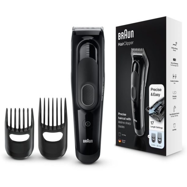 Braun Hair Clipper HC5050 машинка за подстригване на коса 1 бр.