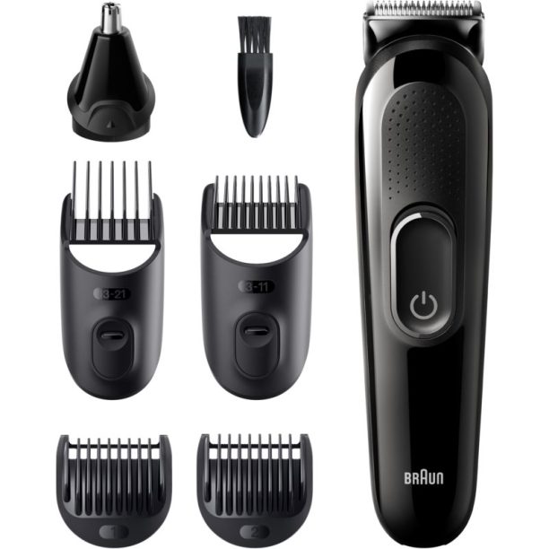 Braun MGK 3320 6 v 1 машинка за подстригване на коса и брада + резервни глави 1 бр.