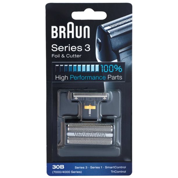 Braun Series 3 30B CombiPack Foil & Cutter резервни ножчета за машинка за подстригване 1 бр.