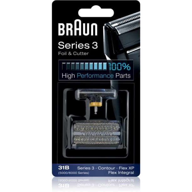 Braun Series 3 31B CombiPack Foil & Cutter резервни ножчета за електрическа машинка 1 бр. на ниска цена