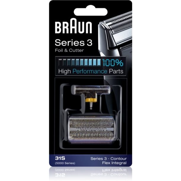 Braun Series 3  31S CombiPack Foil & Cutter резервни ножчета за машинка за подстригване 31S