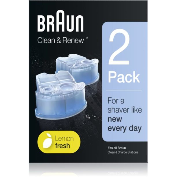 Braun CCR Refill LemonFresh резервни пълнители за почистваща станция с аромат Lemon Fresh 2 бр. на ниска цена