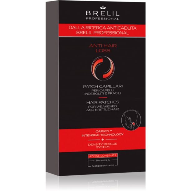 Brelil Numéro Anti Hair Loss Hair Patches активатор за растеж на косата и укрепване от корените 32 бр.