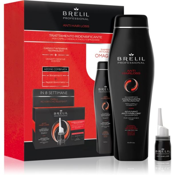 Brelil Numéro Anti Hair Loss Set комплект (против косопад)