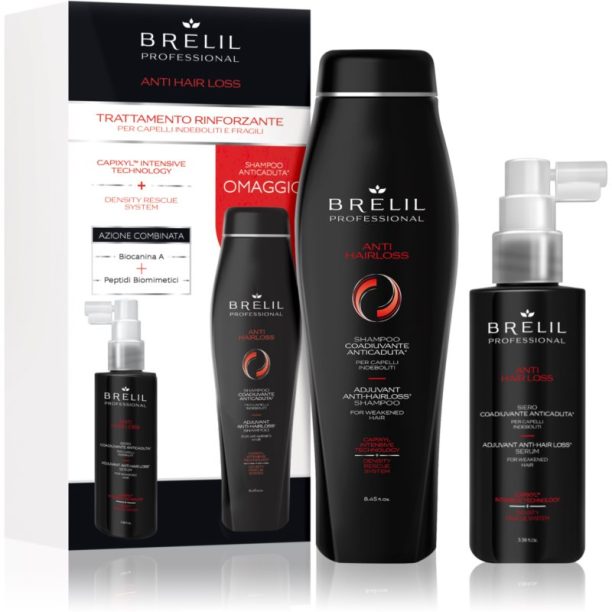 Brelil Numéro Anti Hair Loss Set комплект (против косопад) II.