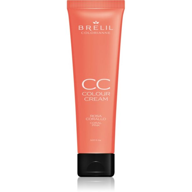 Brelil Numéro CC Colour Cream оцветяващ крем за всички видове коса цвят Coral Pink 150 мл.