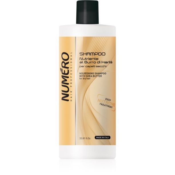 Brelil Numéro Nourishing Shampoo интензивен подхранващ шампоан за суха и увредена коса 1000 мл.