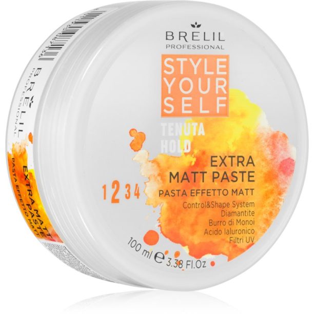 Brelil Numéro Style YourSelf Extra Matt Paste стилизираща паста 100 мл.