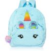 BrushArt KIDS Fluffy unicorn backpack Large детска раница Blue (29 x 33 cm) на ниска цена