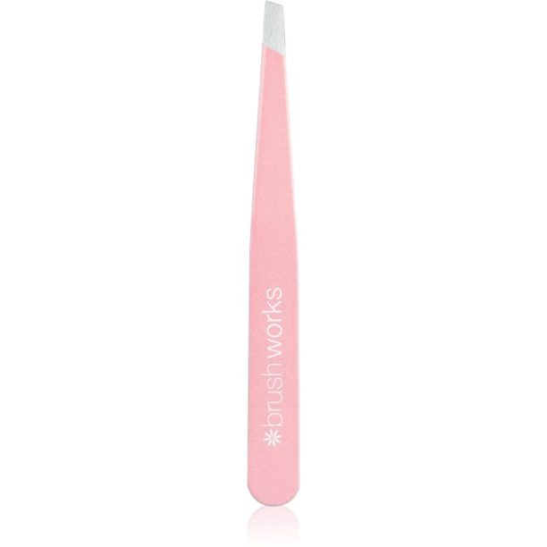 Brushworks Precision Slanted Tweezers пинсета със скосен връх 1 бр.