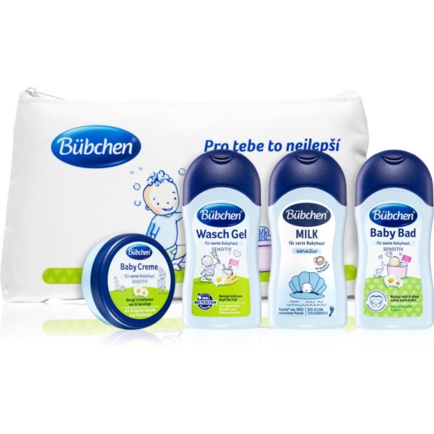 Bübchen Sensitive Minis Set подаръчен комплект за деца от раждането им