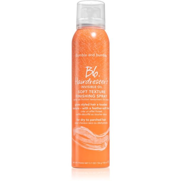 Bumble and bumble Hairdresser's Invisible Oil Soft Texture Finishing Spray текстурираща мъгла за разчорлен ефект 150 мл.