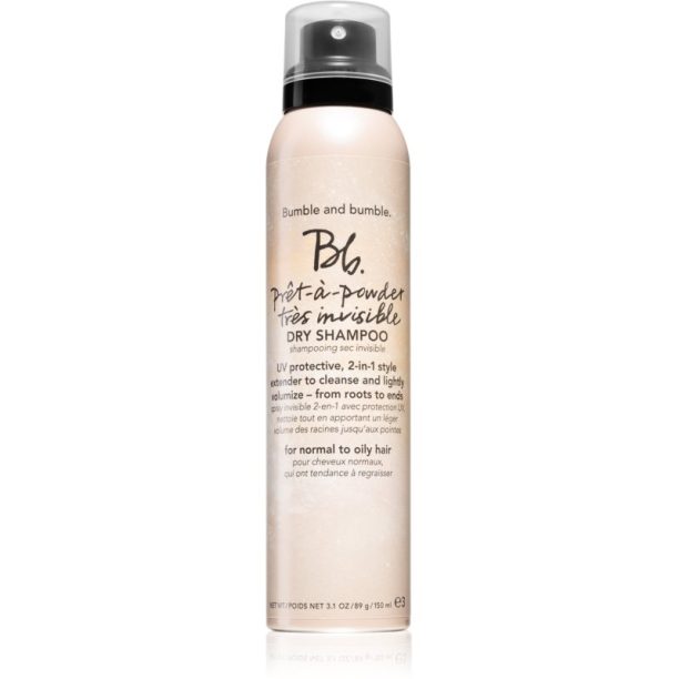 Bumble and bumble Pret-À-Powder Trés Invisible Dry Shampoo сух шампоан за нормална към омазняваща се коса 150 мл.