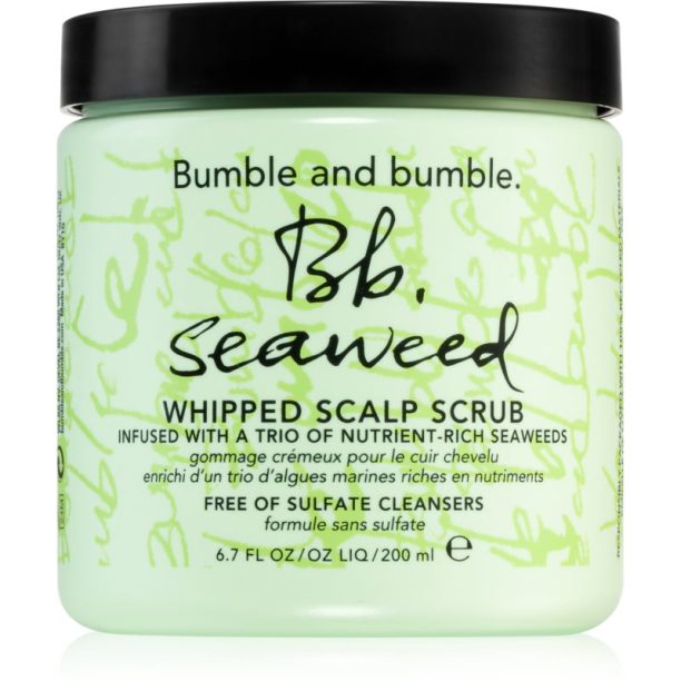 Bumble and bumble Seaweed Scalp Scrub пилинг за коса с екстракти от водорасли 200 мл. на ниска цена