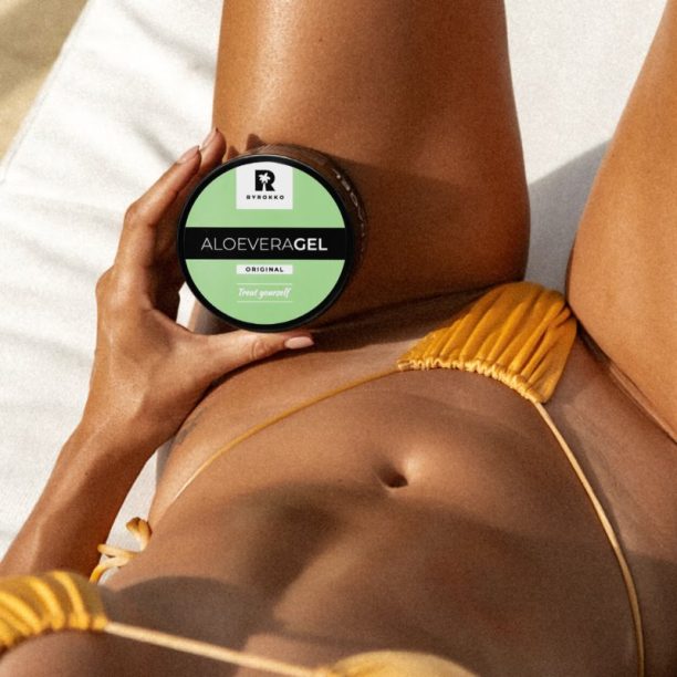 ByRokko Aloe Vera Treat Yourself охлаждащ гел за след слънце 215 мл. купи на топ цена