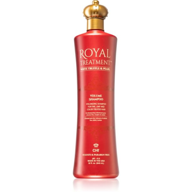 CHI Royal Treatment Volumizing шампоан за обем за тънка коса без обем без парабени 946 мл.