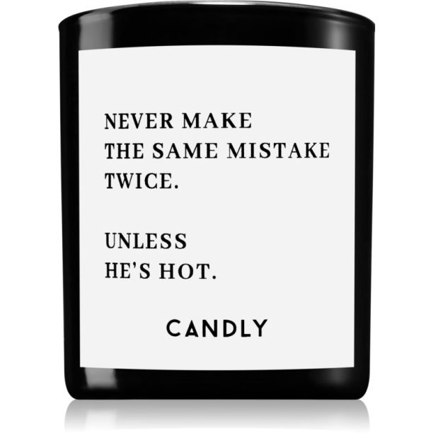 Candly & Co. Never make the same mistake twice ароматна свещ 250 гр.