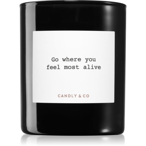 Candly & Co. No. 5 Go Where You Feel Most Alive ароматна свещ 250 гр.