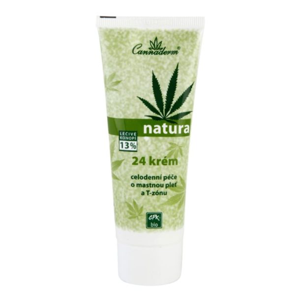 Cannaderm Natura Cream for Oily Skin дневен и нощен крем за мазна кожа 75 гр. на ниска цена