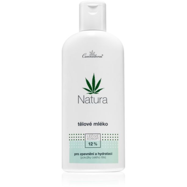 Cannaderm Natura Nourishing Body Milk екстра нежен лосион за тяло с конопено масло 200 мл.