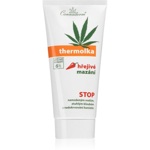 Cannaderm Thermolka warm lubrication масажен крем 200 мл.