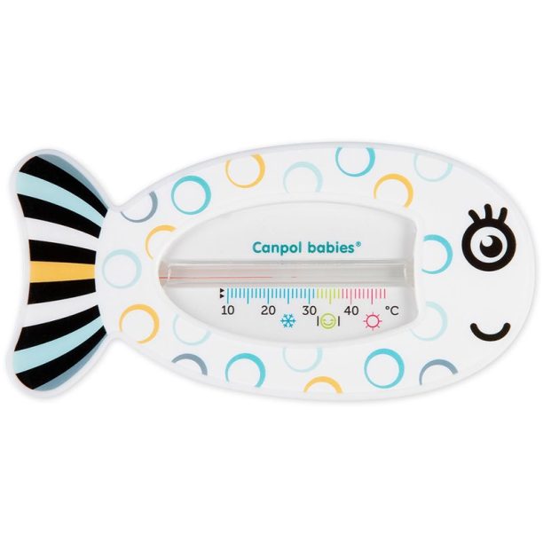 Canpol babies Bath детски термометър за вана Fish Turquoise 1 бр.